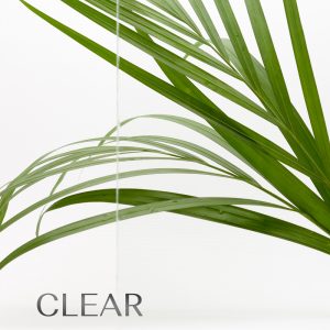 clear glass