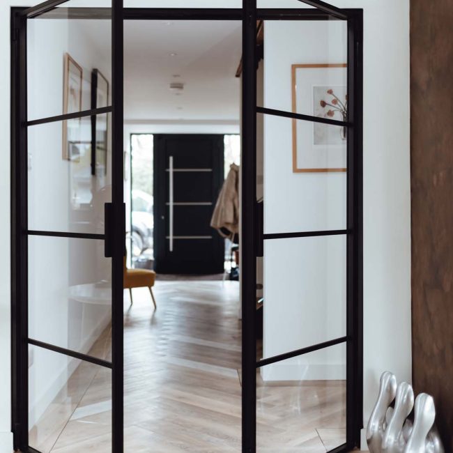 steel french doors