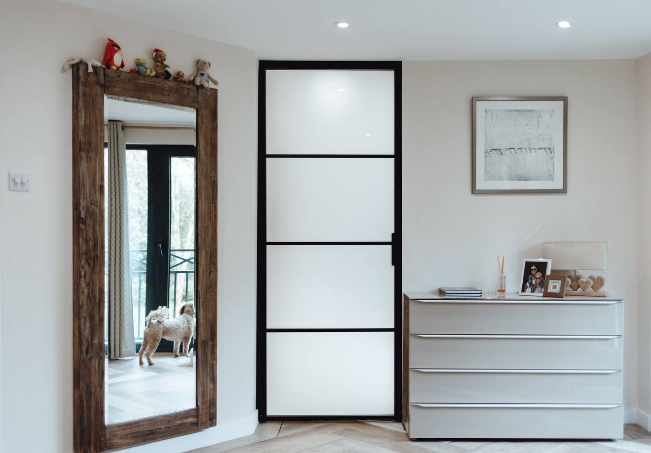 modern steel doors