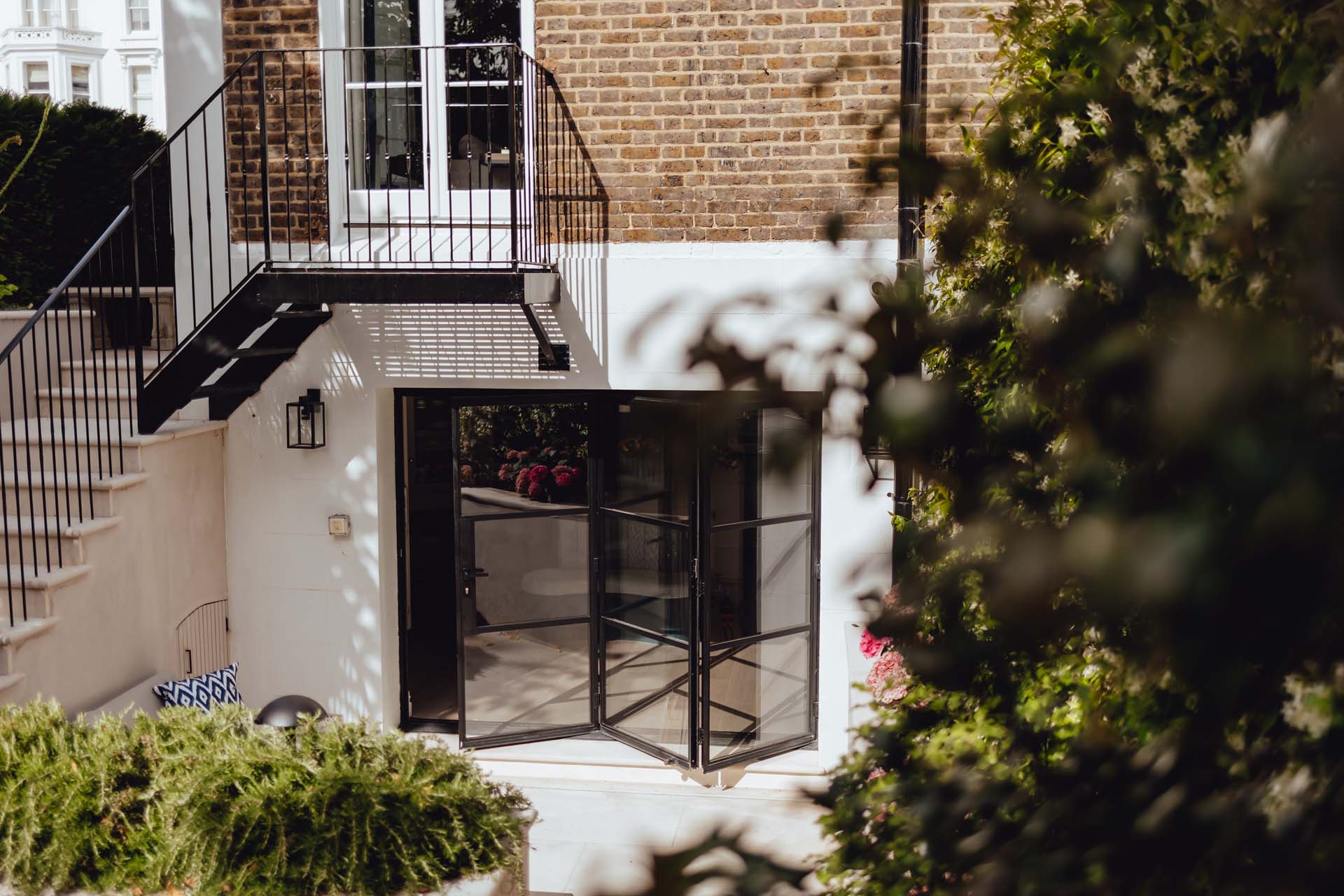 external bifold door