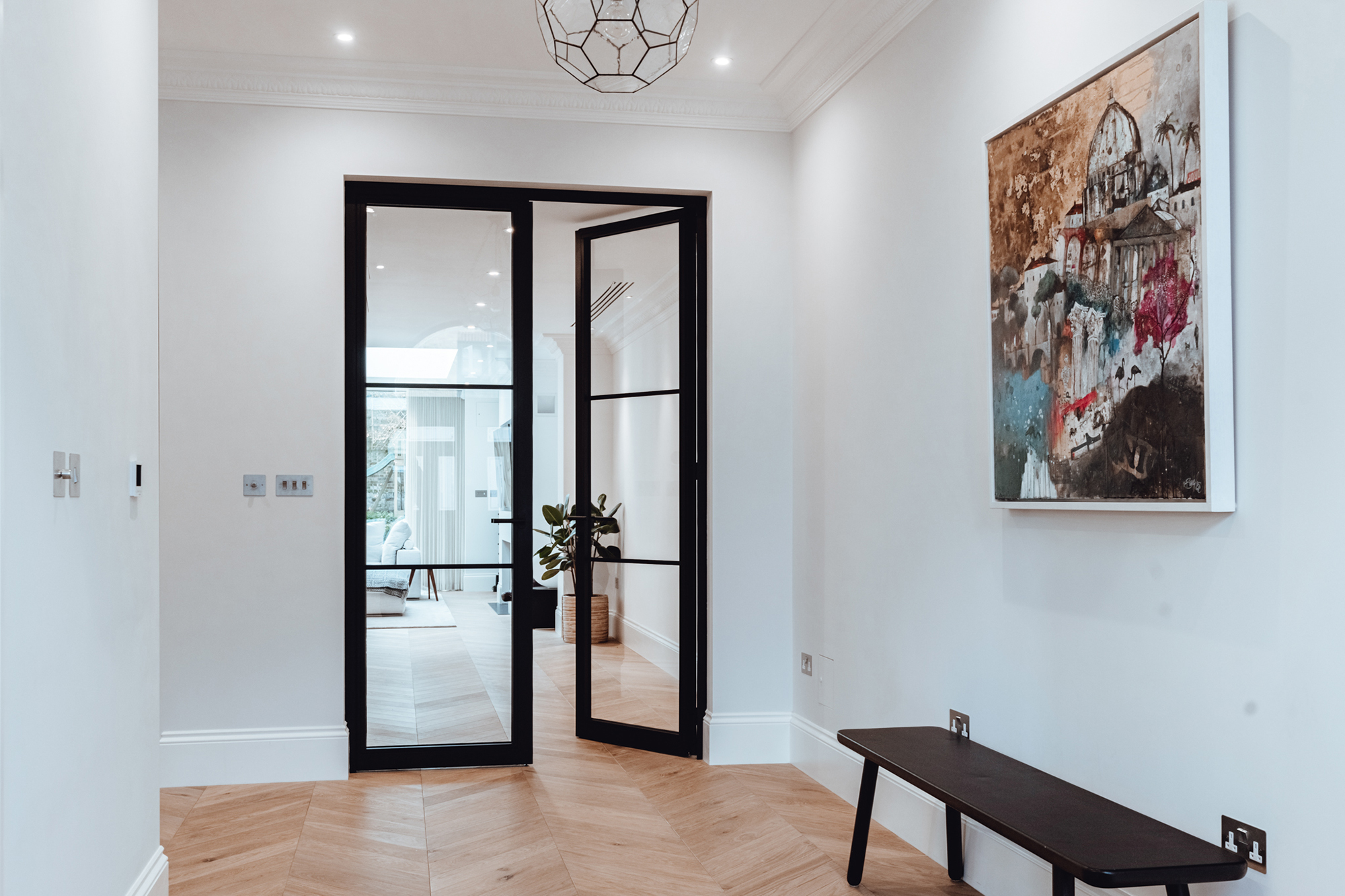 Fire rated steel doors