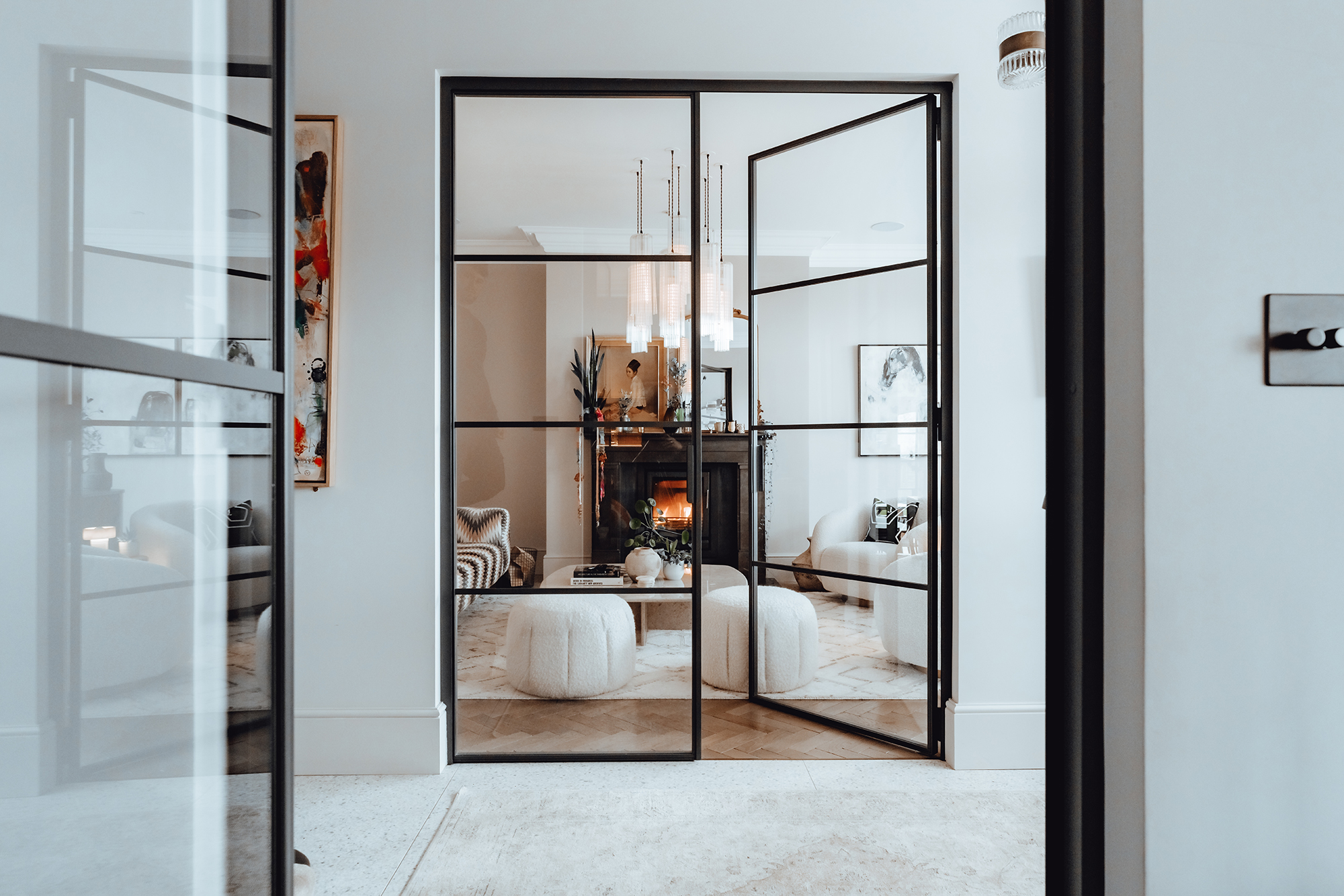 Internal steel doors